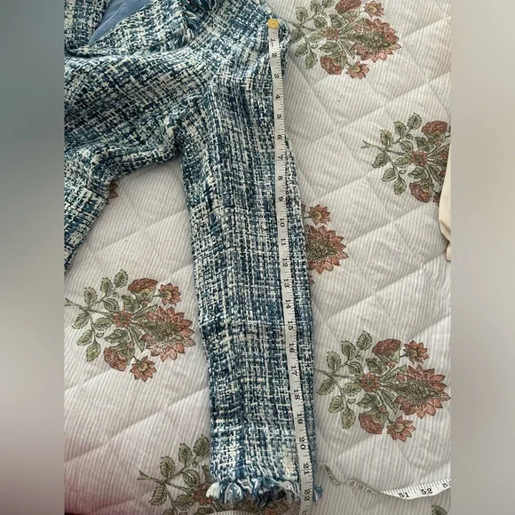 Chadwicks Blue and White Tweed Blazer - Picture 16 of 16